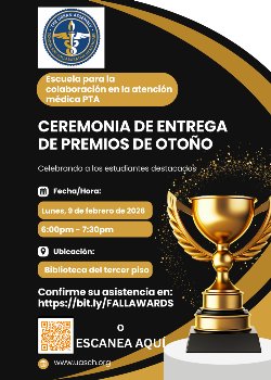 Ceremonia de entrega de premios de otono
