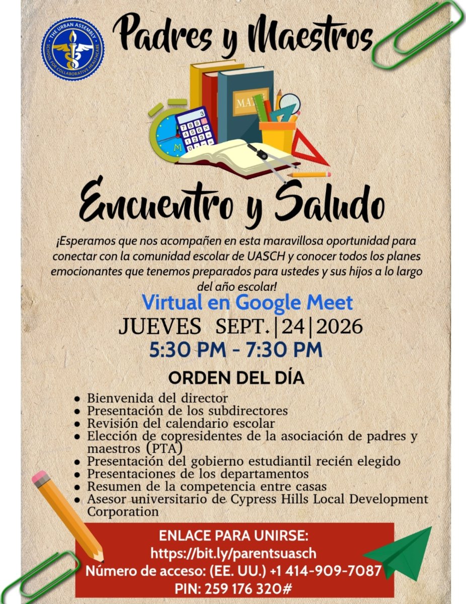 Evento virtual de presentación y encuentro el 24 de septiembre a las 5:30 p. m.